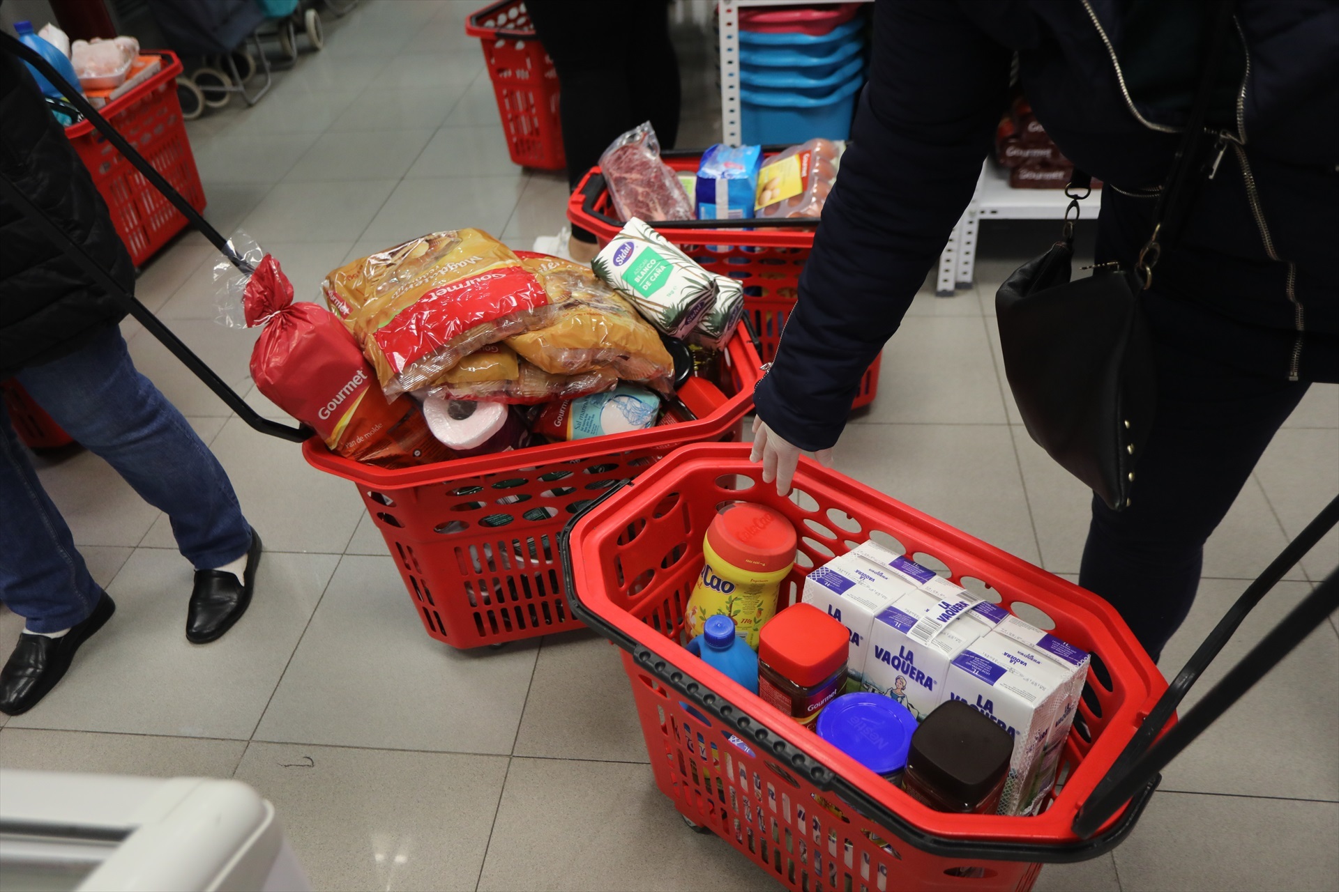 El precio de la cesta de la compra ha subido un 42,4% en España desde 2019