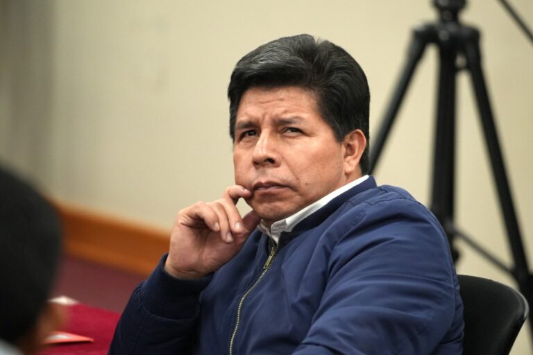 La Justicia de Perú rechaza un nuevo pedido de indulto para el expresidente izquierdista Pedro Castillo