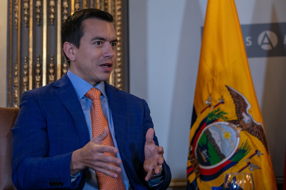 Noboa oficializa la reducción del número de ministerios del Gobierno ecuatoriano de 14 a 10 carteras