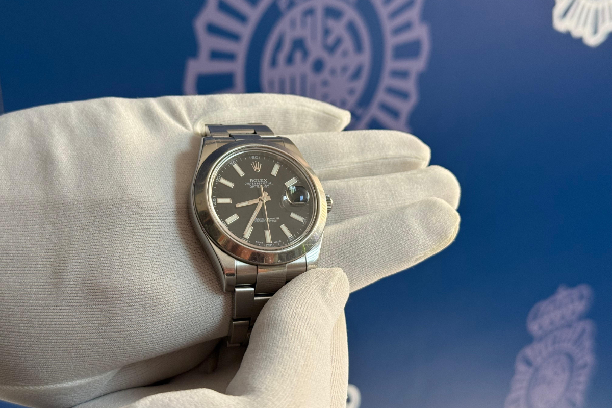 Detenido en Barajas un venezolano con un Rolex robado tras asaltar brutal y violentamente a un matrimonio suizo hasta dejarlos inconscientes