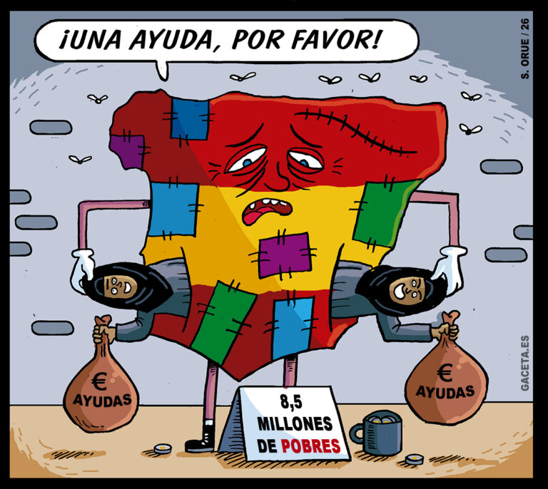 En España hay 1,7 millones más de pobres desde que Sánchez llegó a La Moncloa