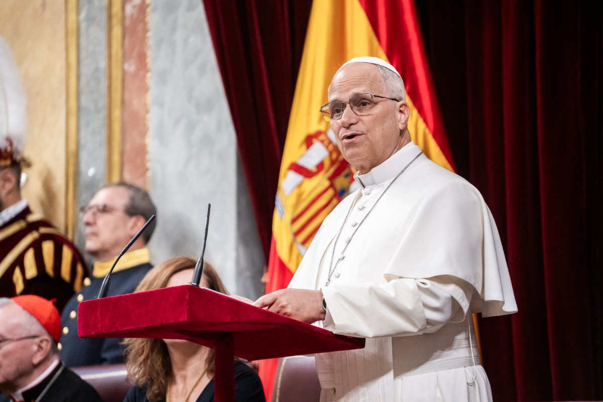 Histórico discurso de León XIV en el Congreso: «La grandeza moral de una nación se manifiesta en su capacidad de proteger las vidas más frágiles»