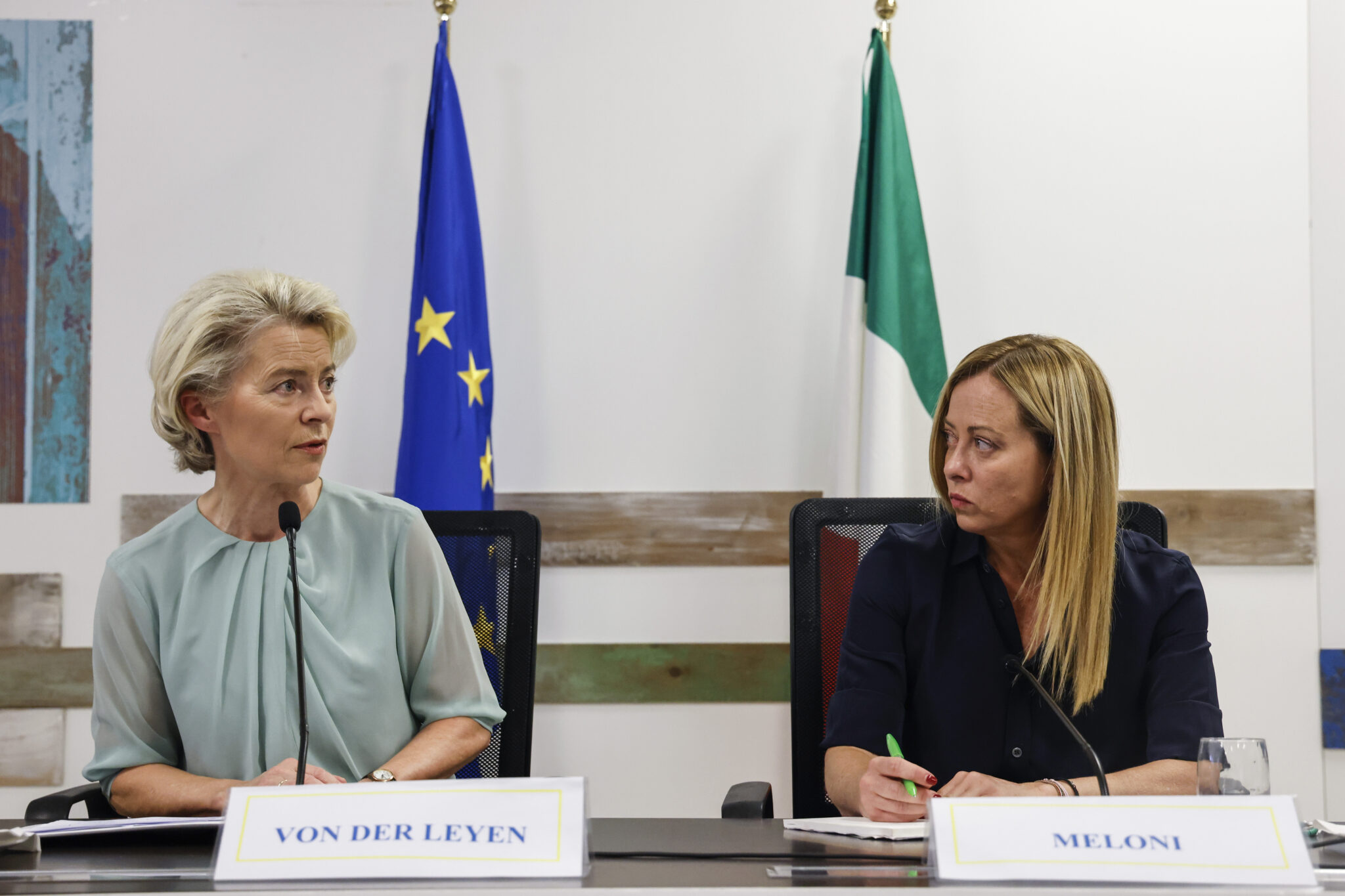 Bruselas lanza una ofensiva contra Giorgia Meloni por lanzar una medida para reducir los aranceles sobre los combustibles