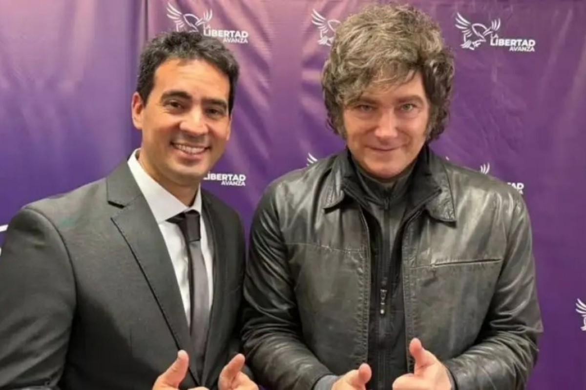 Milei presenta a Adrián Ravier, su nuevo vocero presidencial: «Será fundamental en la batalla cultural»