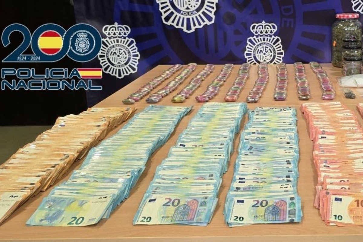 España concentró más de un tercio de la cocaína decomisada en la Unión Europea en 2024