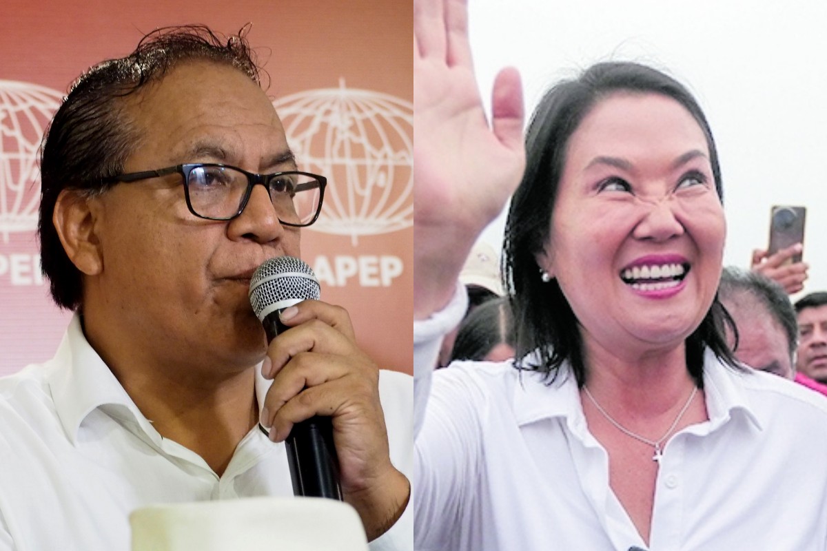 Keiko Fujimori y Roberto Sánchez, prácticamente empatados en porcentaje de voto luego de que se ha escrutado el 98% de las actas electorales en Perú