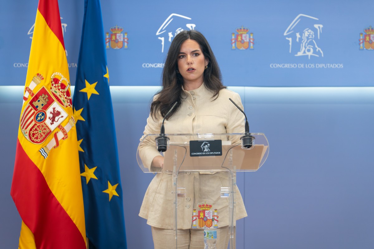 Pepa Millán (VOX) denuncia que el Gobierno ha utilizado Interior como «órgano de censura policial» para proteger a la familia de Pedro Sánchez