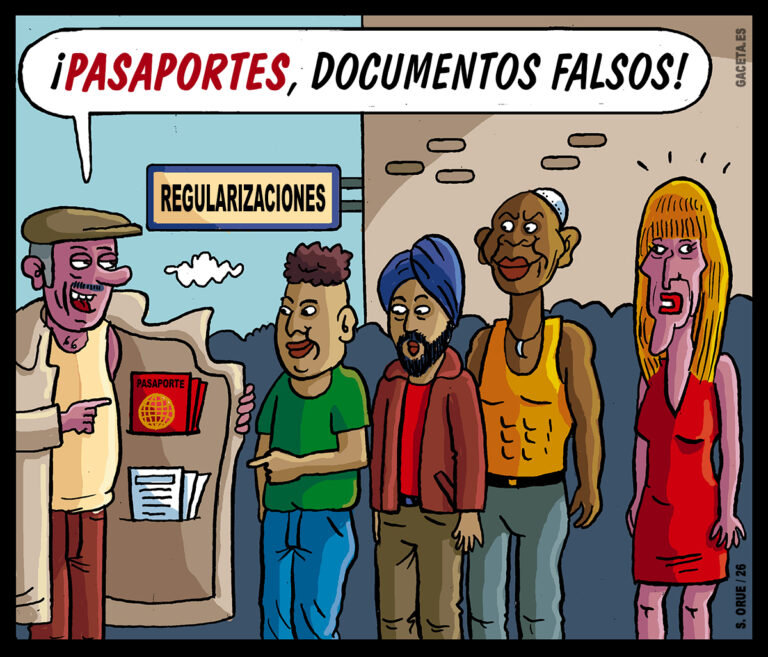 La Policía detecta cientos de ilegales con pasaportes falsos para «regularizarse» en España
