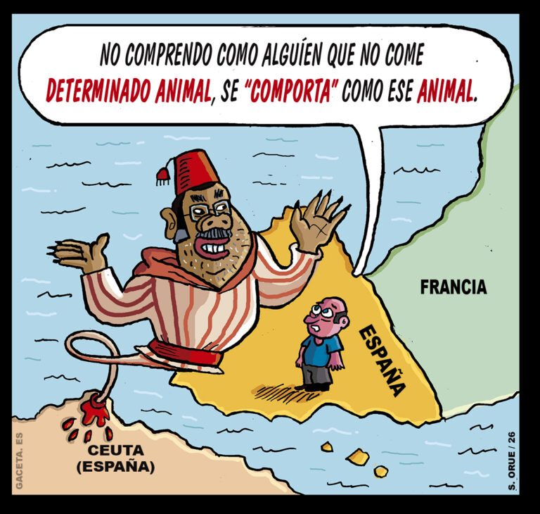 Invasión migratoria en Ceuta con la connivencia del Gobierno de Sánchez