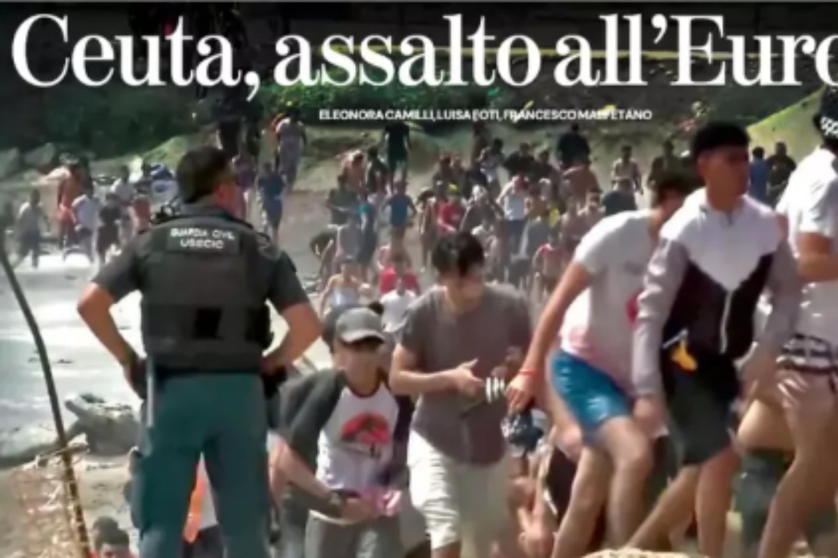 La invasión de Ceuta salta a la prensa mundial como un «asalto a Europa»