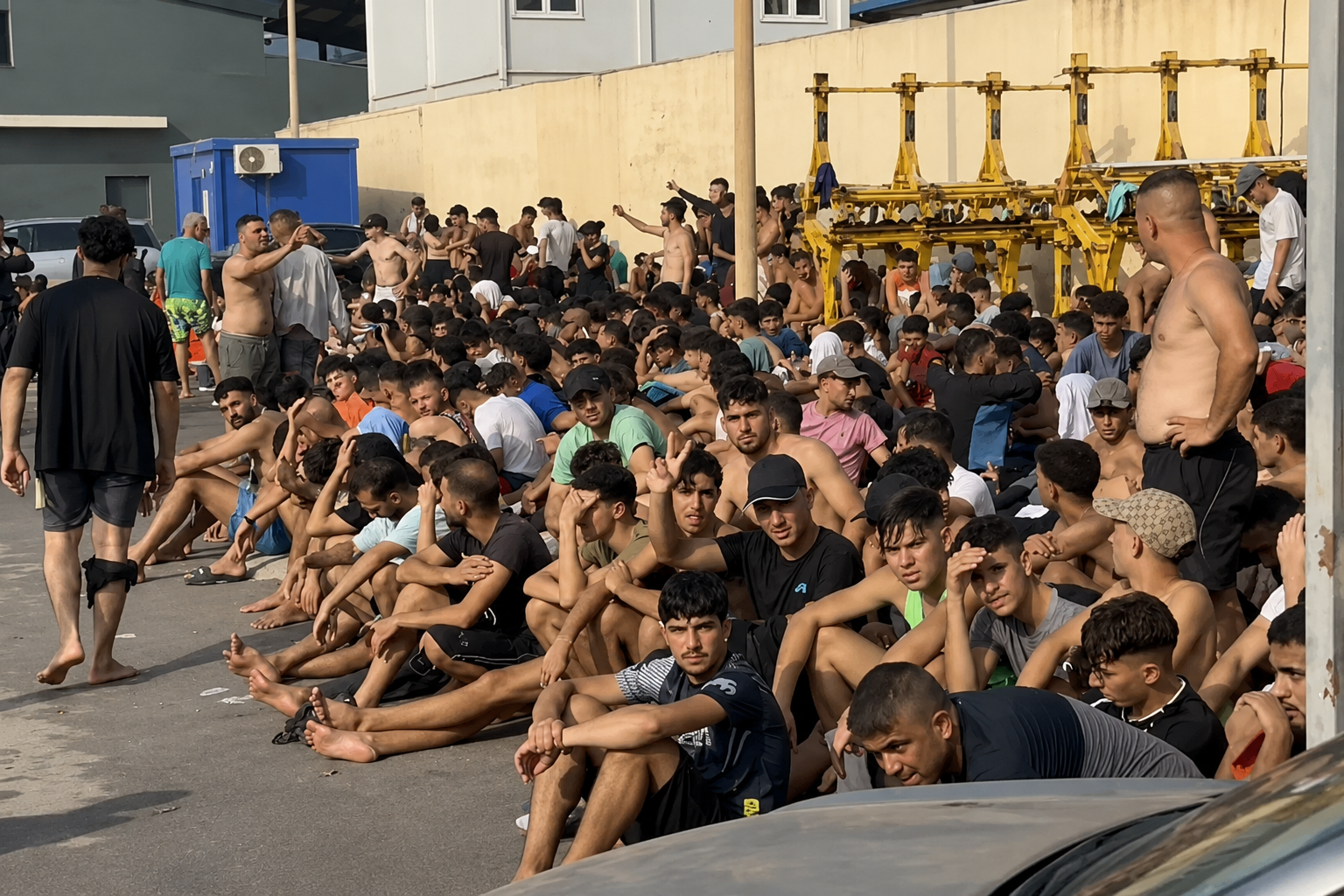 El Ejército y la Legión, prevenidos para intervenir ante la invasión migratoria sin precedentes en Ceuta: «Entran 200 por minuto»