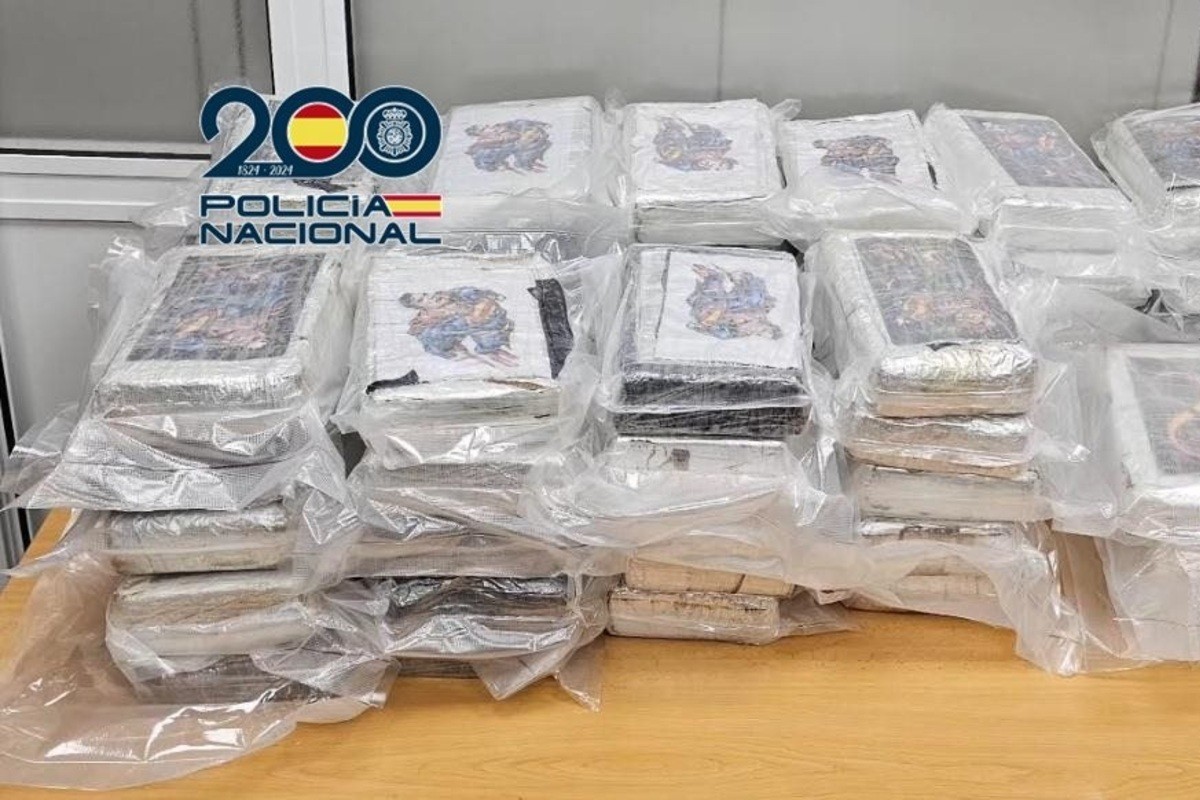 Detenidas 18 personas e incautados 103 kilos de cocaína en una operación contra un grupo que operaba en Galicia y Madrid