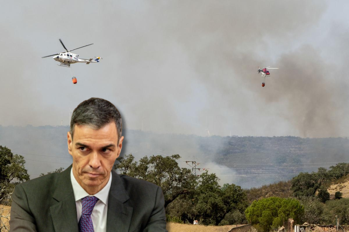 El Gobierno de Sánchez aprobó la instalación de placas solares en El Cerro de Andévalo (Huelva) un mes antes del incendio que ha devorado 1.200 hectáreas