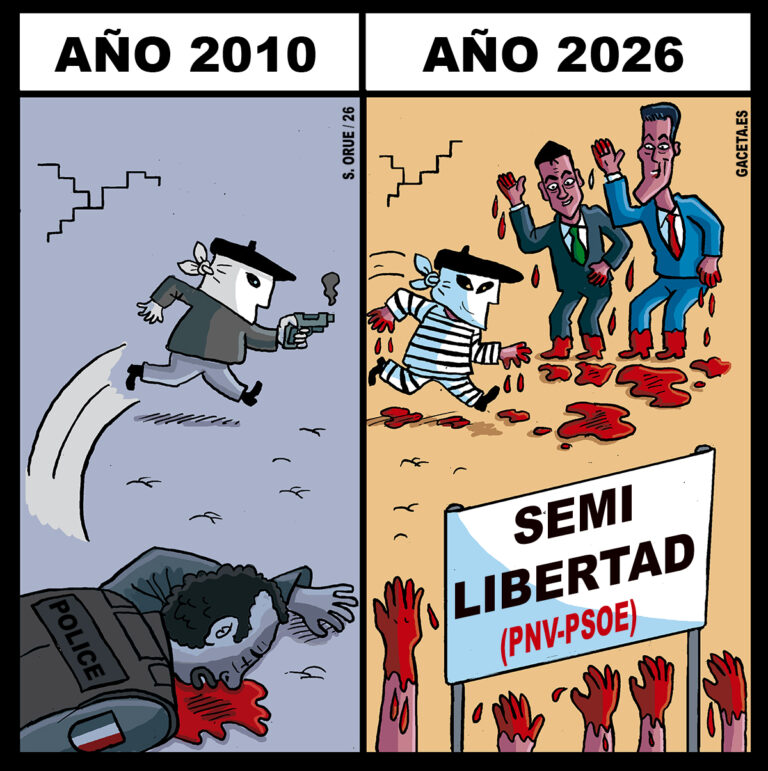 El Gobierno Vasco (PNV-PSOE) concede la semilibertad a otros dos sanguinarios etarras