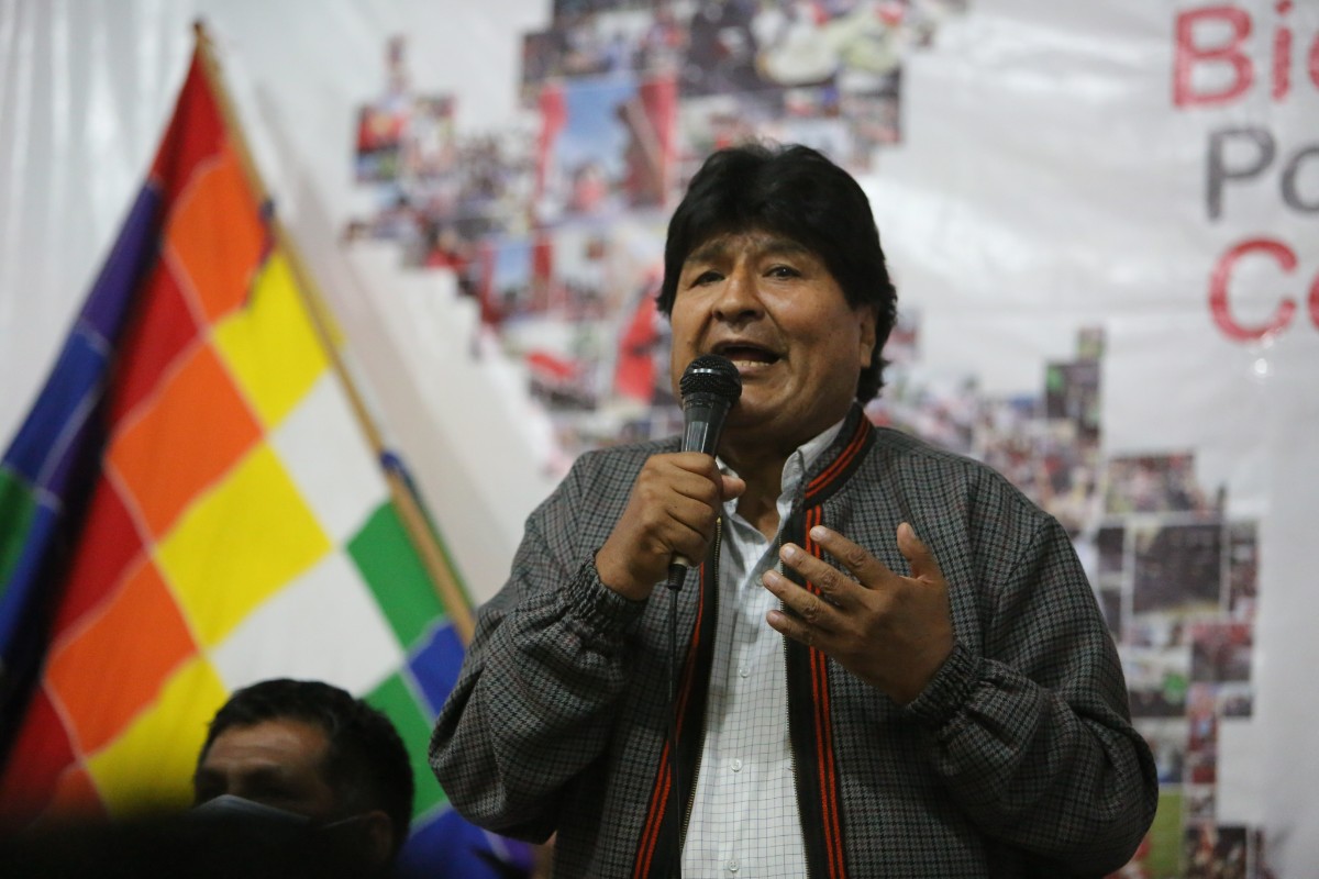 La Fiscalía de Bolivia ordena la detención del izquierdista Evo Morales por terrorismo y alzamiento armado, entre otros delitos