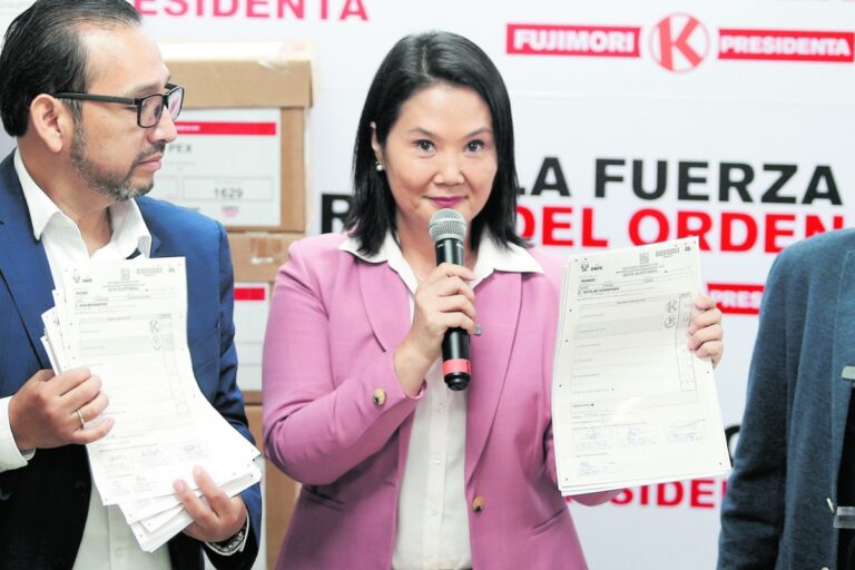 Fujimori retrata el desastre que tendrá que enfrentar cuando asuma la presidencia de Perú: «Nos están entregando el Estado de manera catastrófica»