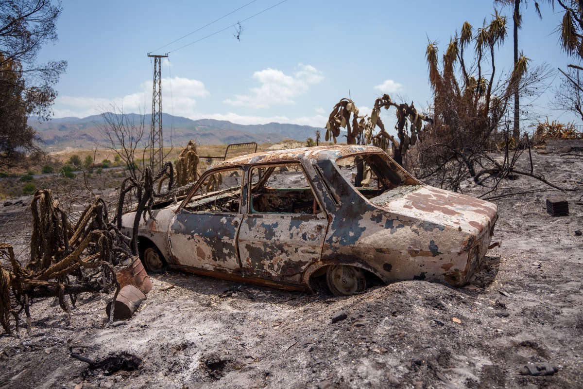 Los municipios más golpeados por el incendio de Almería carecían del plan de emergencias obligatorio