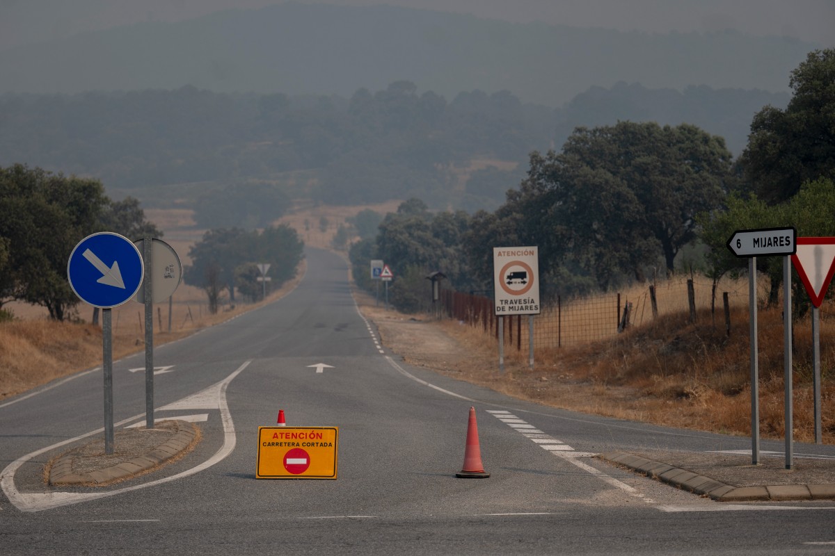 Reabiertas ocho carreteras de Madrid que fueron afectadas por los incendios