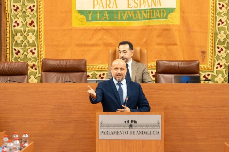 Rodrigo Alonso (VOX), sobre el incendio en la provincia de Almería: «La culpa es de no hacer una limpieza ni un desbroce adecuado del monte»