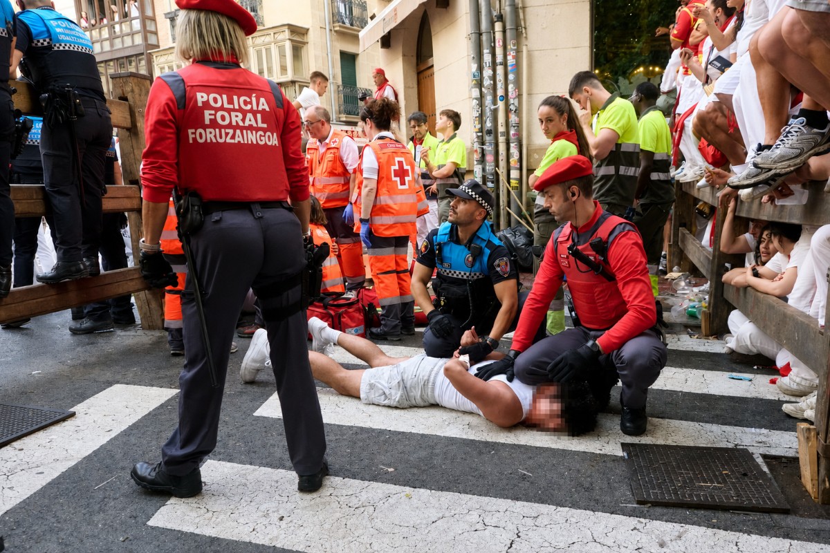 Dos apuñalamientos con autores magrebíes y el 90% de detenidos extranjeros marcan el balance de delincuencia en los Sanfermines