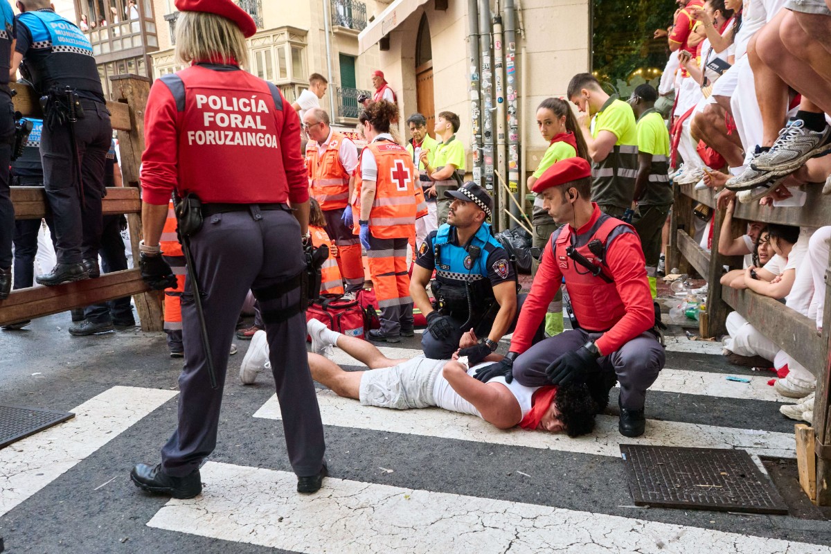 Dos apuñalamientos con autores magrebíes y el 90% de detenidos extranjeros marcan el balance de delincuencia en los Sanfermines
