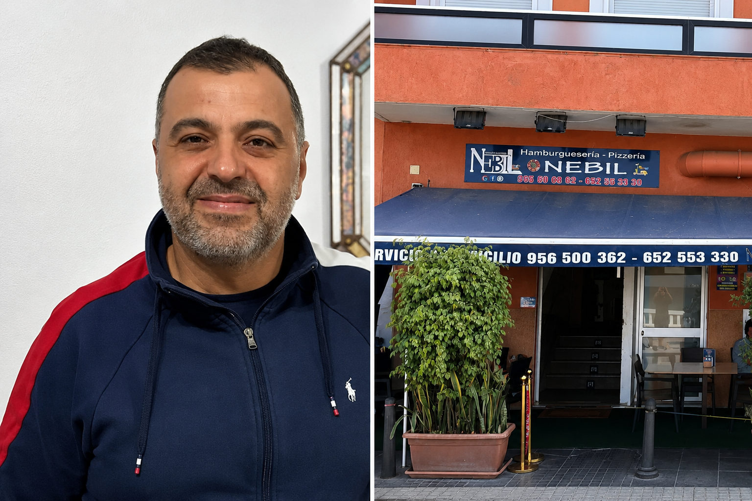 El propietario de una hamburguesería de Ceuta decide no vender comida ni recargar el teléfono a inmigrantes ilegales: «Servimos a los ceutíes»