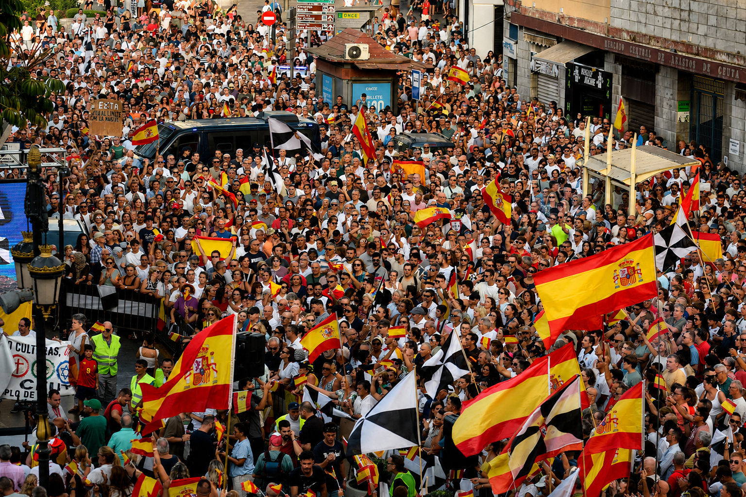 Nace un movimiento ciudadano que organiza movilizaciones por toda España contra la invasión de miles de inmigrantes ilegales