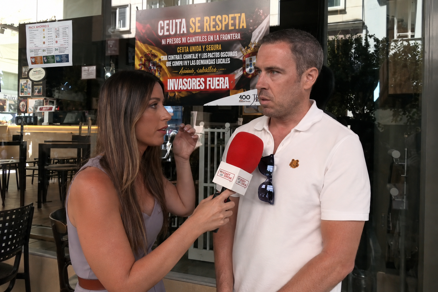 Un empresario con diez negocios en Ceuta prohíbe la atención a los inmigrantes invasores: «En el fondo son delincuentes»