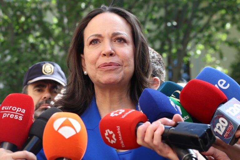 María Corina Machado reitera su agradecimiento a Donald Trump por la operación que permitió capturar a Maduro: «Fue impecable»