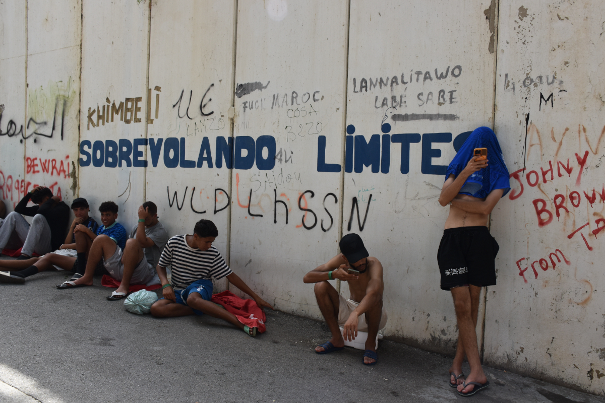 Ceuta acoge ya a 862 menas tras la invasión desde Marruecos: una sobreocupación del 2.872%