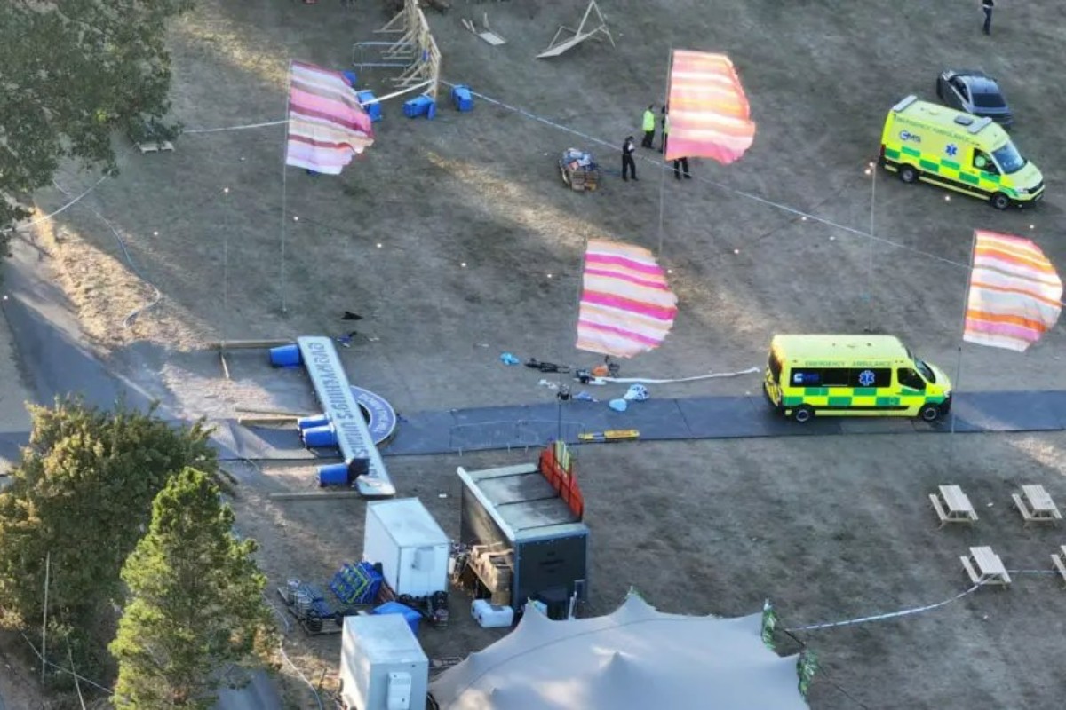Muere una persona y otras seis salen heridas tras la caída de una estructura durante un festival de música cristiana en Reino Unido