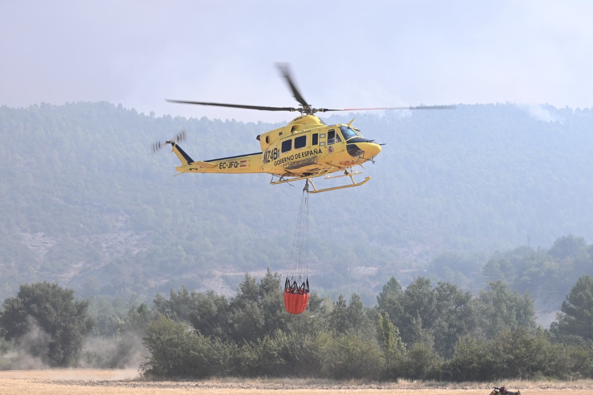 Trasladan los restos de los primeros reyes de Aragón desde San Juan de la Peña al Museo de Huesca por el incendio de Peñas de Riglos