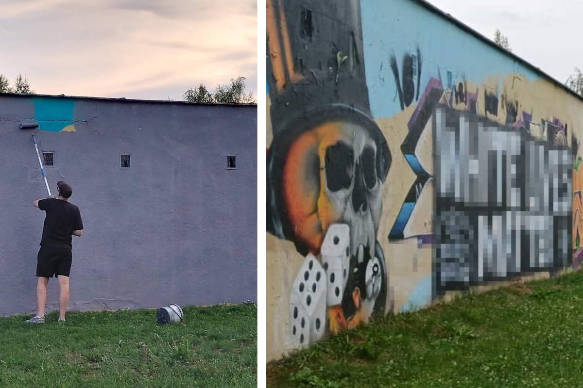 Polonia investiga como delito de odio un grafiti con la frase «La vida de los blancos importa»: sus autores podrían afrontar hasta tres años de cárcel