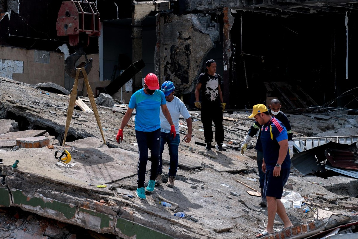 El Gobierno de Colombia eleva a 273 el número de muertos y 3.800 el de heridos tras el terremoto