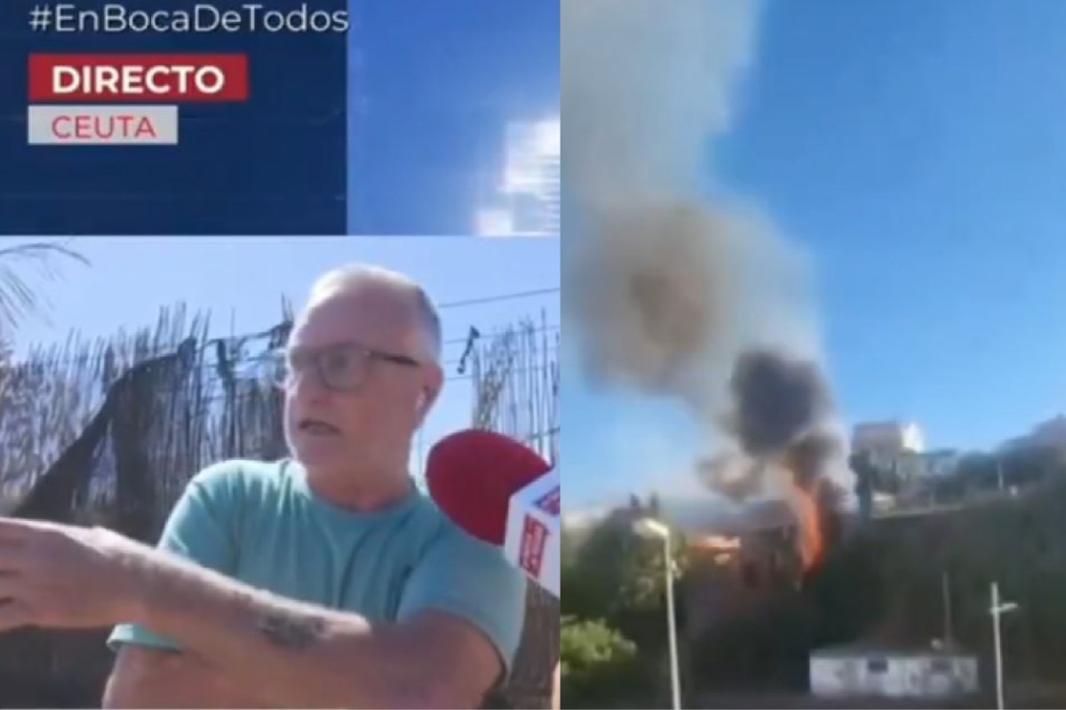 Unos subsaharianos se cuelan en un edificio abandonado de Ceuta y provocan un incendio al hacer fuego «para comer»
