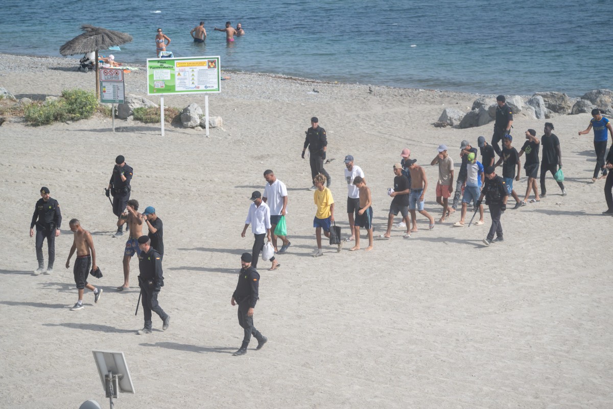 La Audiencia Nacional pide a la Policía que investigue la invasión de Ceuta por si se trata de una «acción concertada»