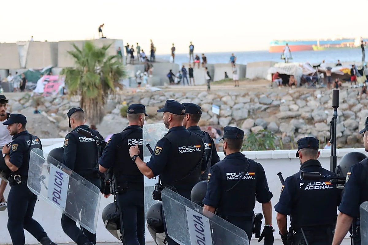 Un delegado policial en Ceuta asegura que si el Gobierno lo permitiese se podría recuperar el control y la seguridad en menos de 48 horas