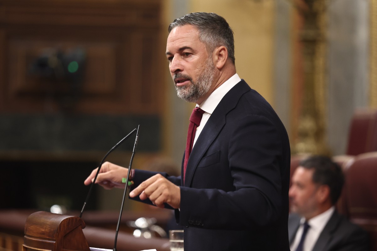 Santiago Abascal retrata en el Congreso a Pedro Sánchez: «Es un traidor a España, a los ceutíes y también a los policías… Marruecos es su amo»