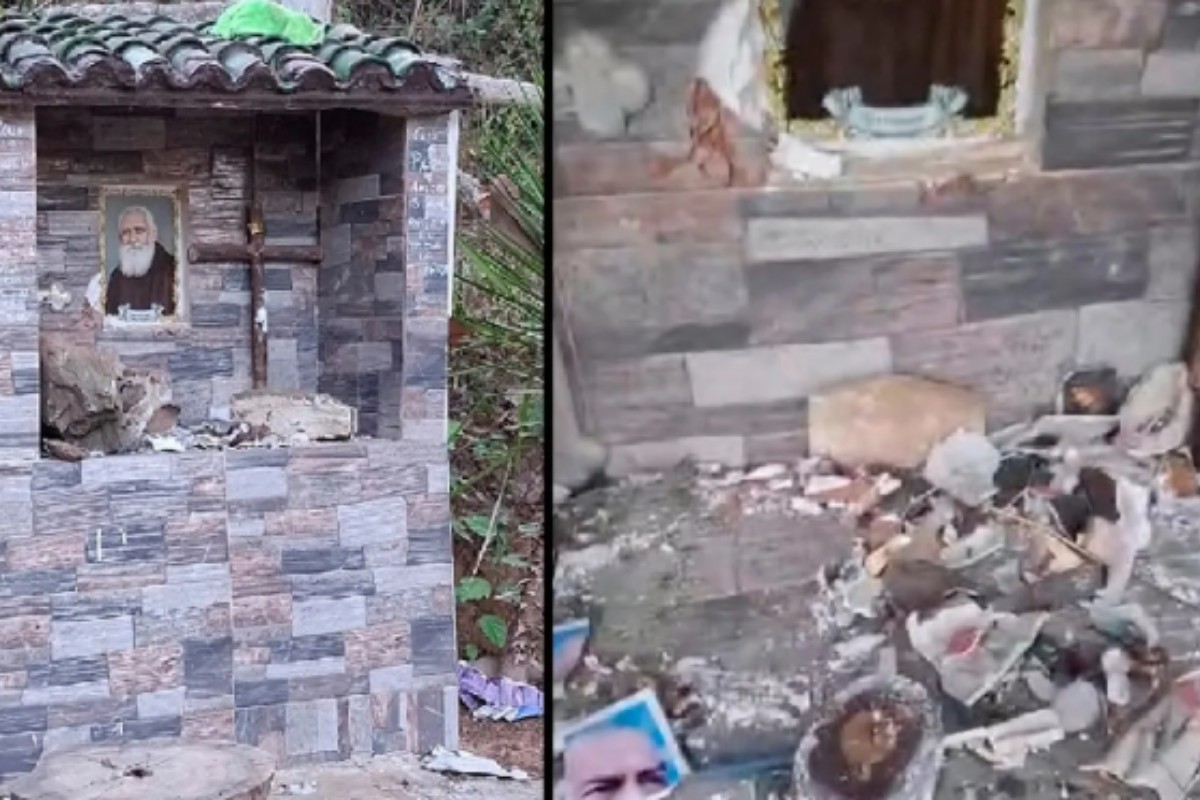 Destrozan el santuario de la Virgen del Rosario y Fray Leopoldo en Ceuta