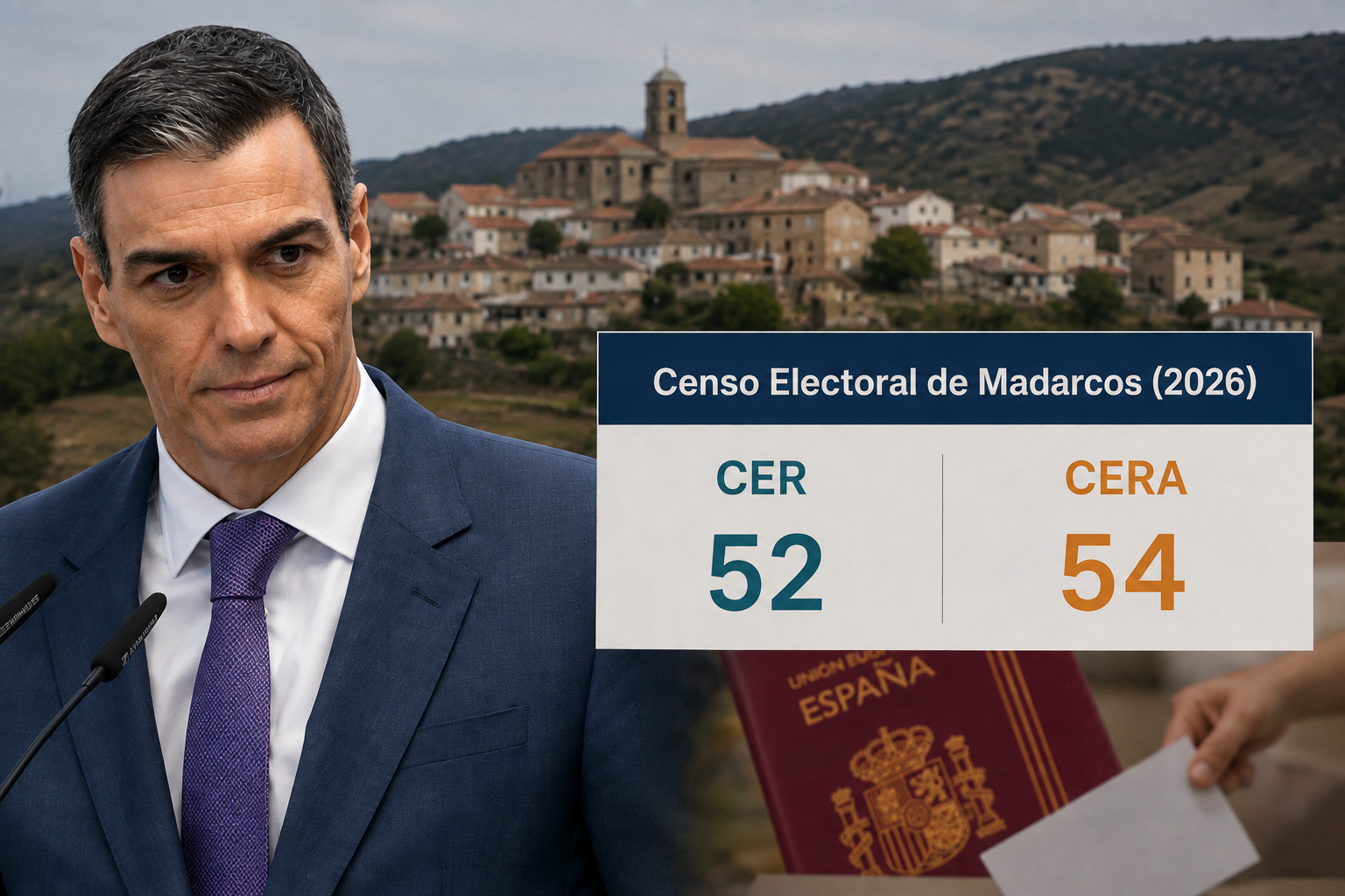 Avanza el ‘pucherazo’ encubierto a través de la ley de nietos: municipios españoles ya tienen más votantes fuera que dentro por las nacionalizaciones