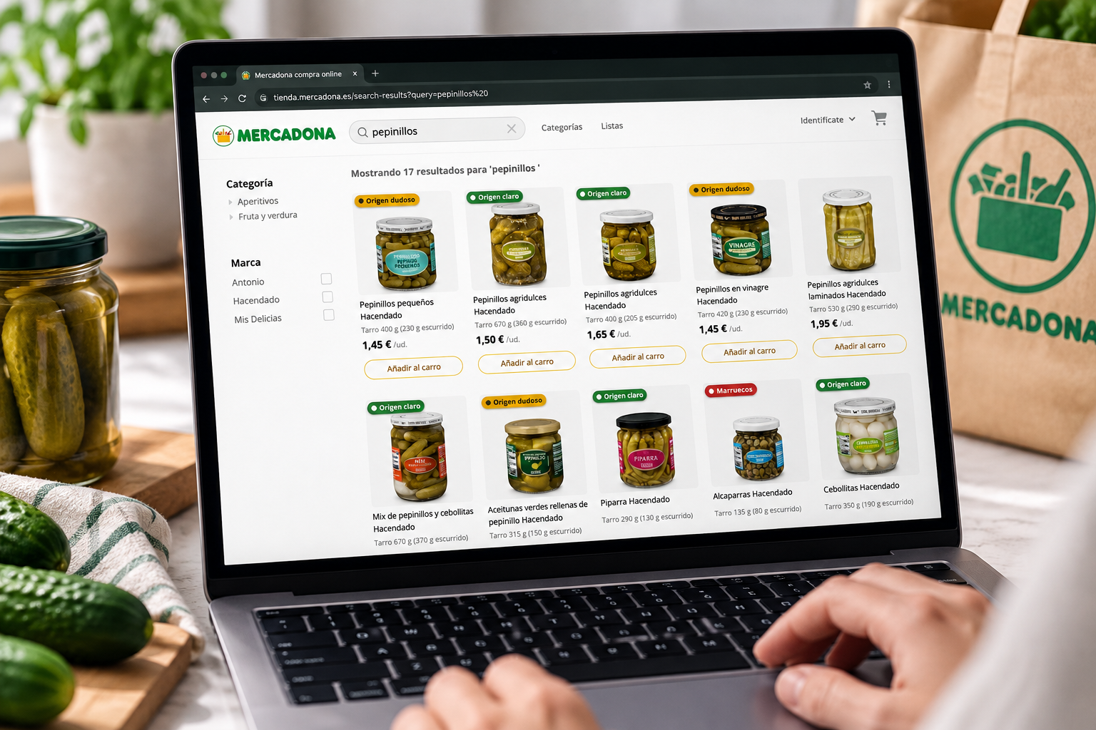 Montan una extensión en Google Chrome que avisa cuando un producto de supermercado es marroquí o «sospechoso de serlo»