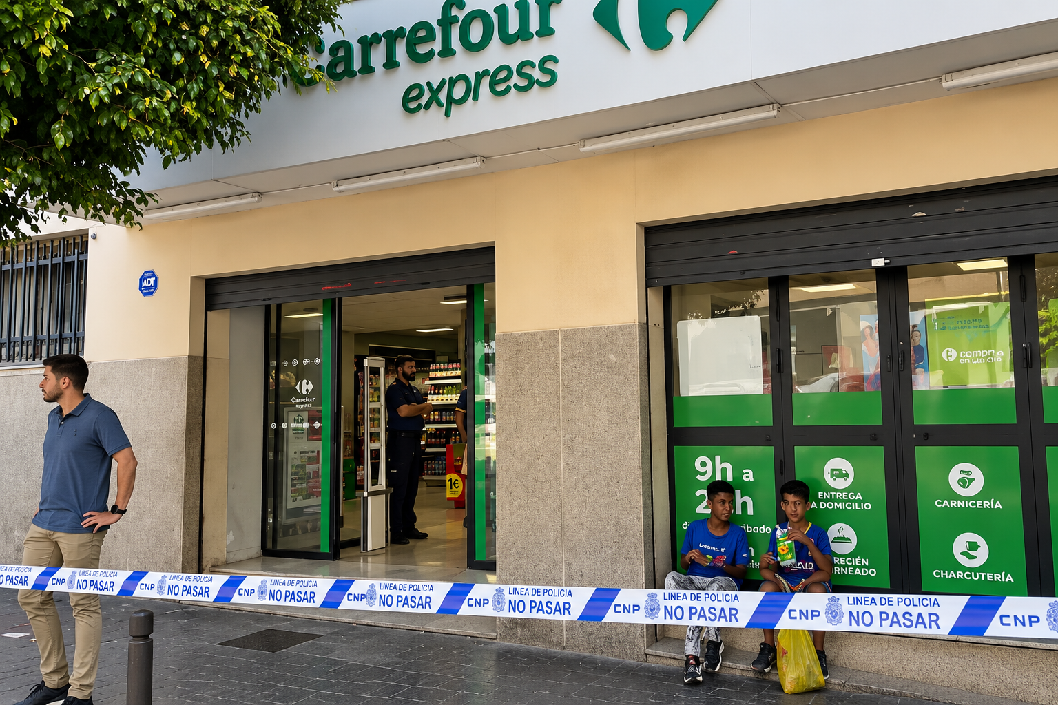 Detenidos tres invasores marroquíes por robar con violencia a un anciano que salía de hacer la compra en Ceuta