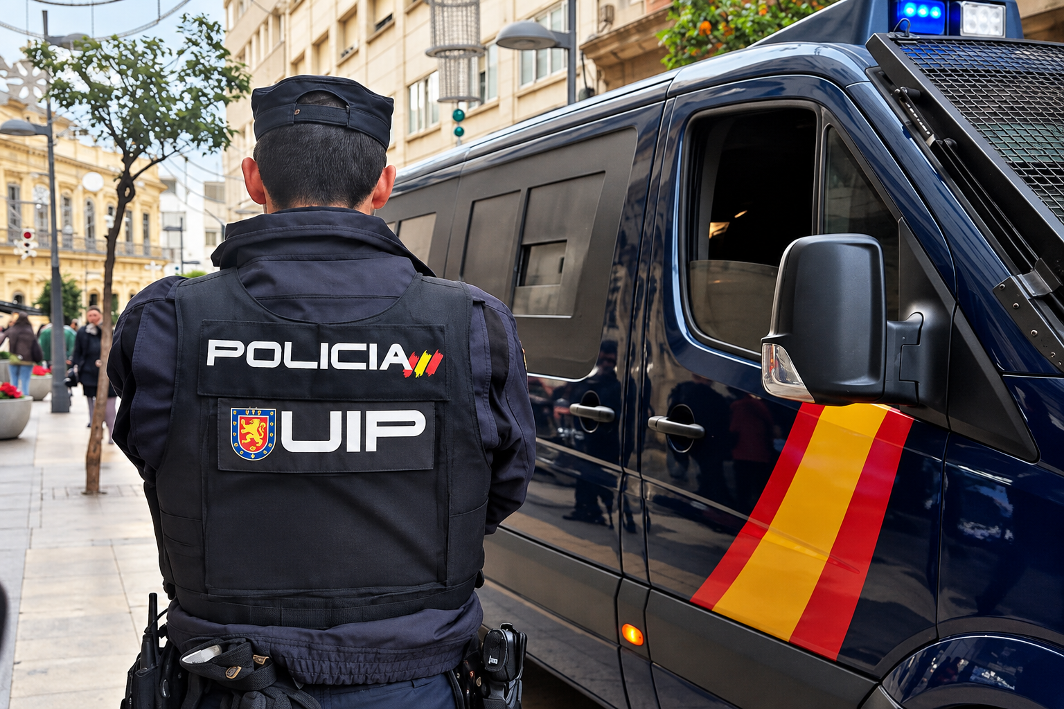 Una Policía Nacional sufre un infarto en Ceuta a consecuencia de las jornadas extenuantes y la violencia de invasores marroquíes