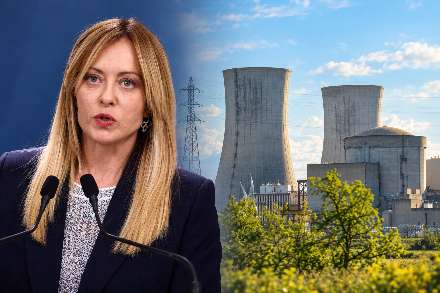El Gobierno de Meloni aprueba una histórica reforma energética: Italia volverá 40 años después a producir energía nuclear por «seguridad y sentido común»