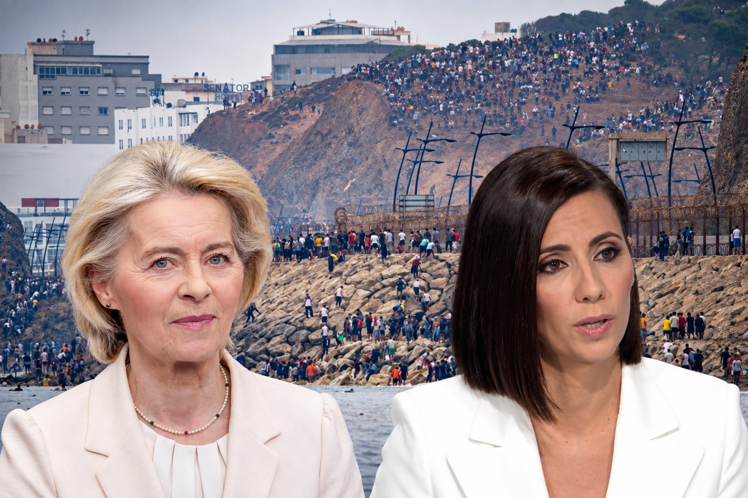 La Comisión Europea confabuló con ‘Newtral’ para controlar la narrativa sobre la invasión de Ceuta a través de la Ley de Servicios Digitales