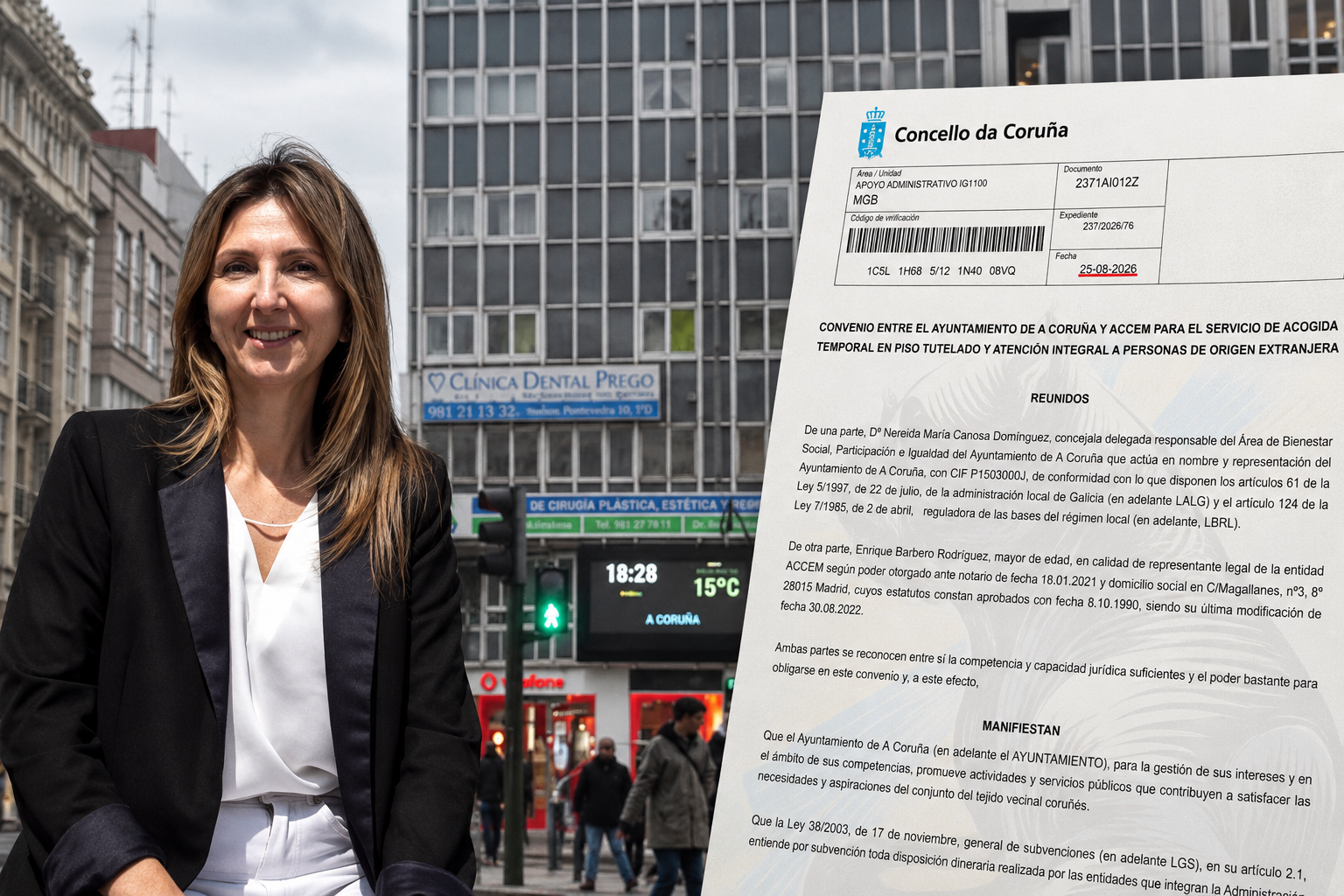 El PSOE concede 42.000 euros al año a la ONG ACCEM para financiar un piso exclusivo para inmigrantes ilegales en La Coruña