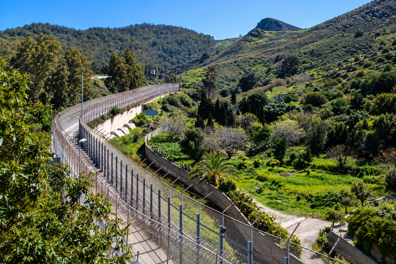 Marruecos se apropia de una zona fronteriza española para instalar una puerta y bloquear las devoluciones de inmigrantes ilegales