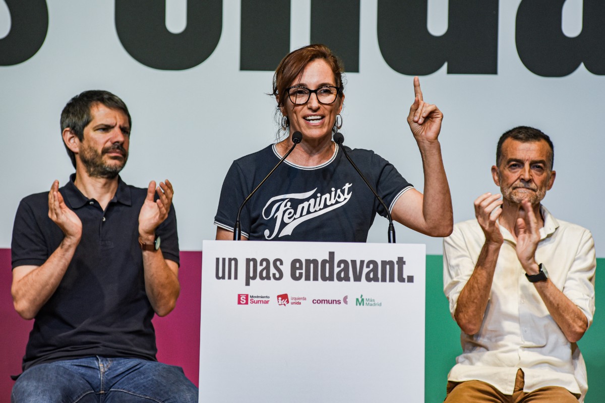 Sumar, IU, Más Madrid y Comuns se cobijan en el ‘Frente Amplio’, la enésima marca utilizada por la izquierda para presentarse a las elecciones