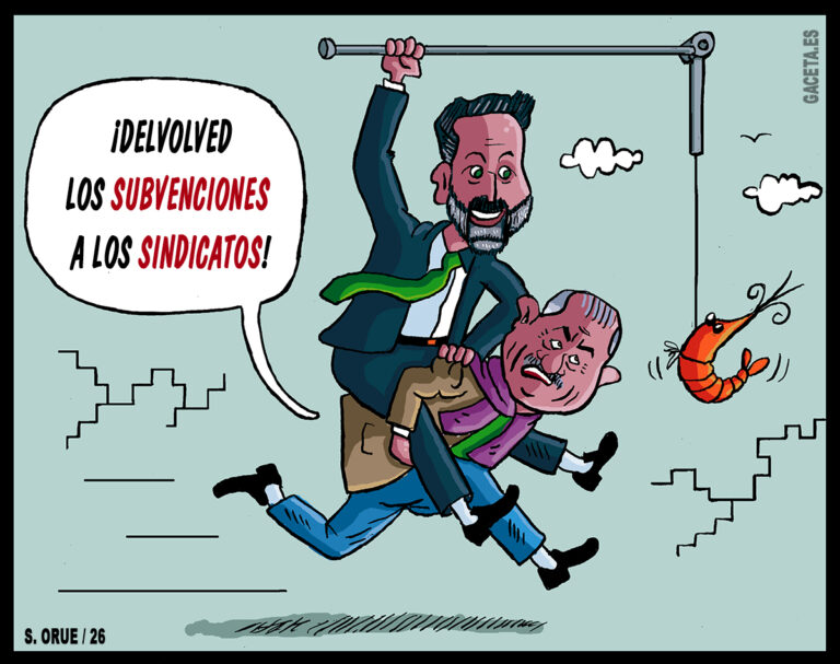 VOX logra recortar a la mitad las subvenciones para los sindicatos en Andalucía