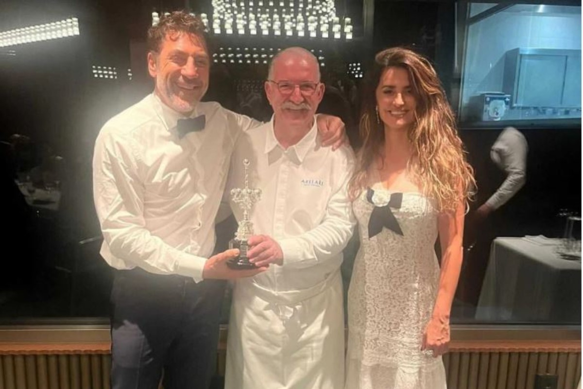 La izquierda caviar: Javier Bardem y Penélope Cruz celebraron su Premio Donostia con un menú de más de 400 euros por persona